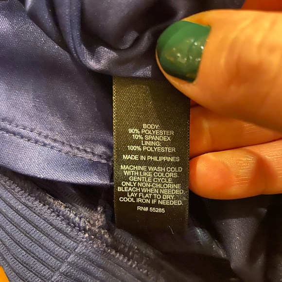 Little Blue Dress! Perfect for NYE, weddings, any formal event! - Picture 2 of 4